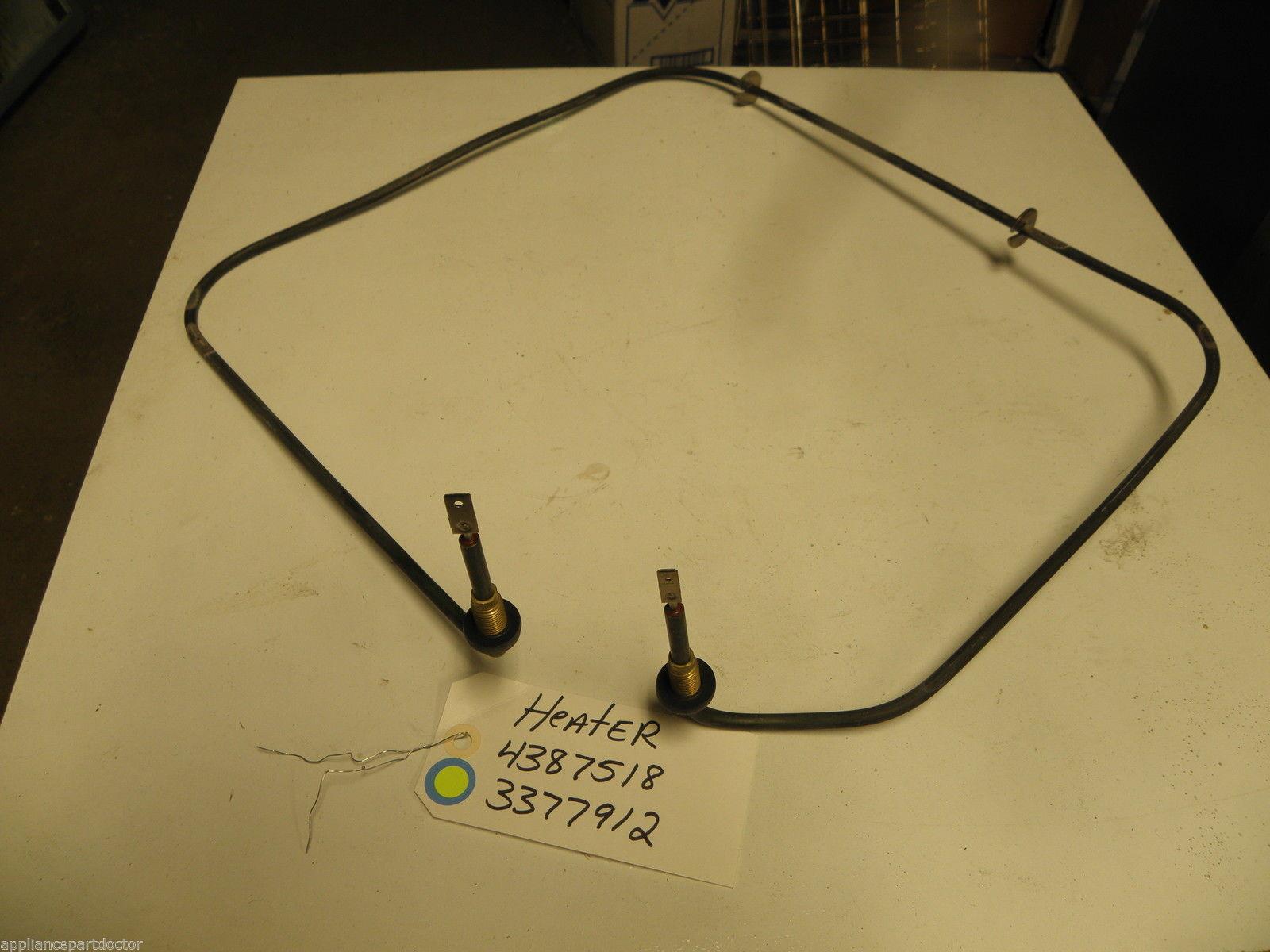 KENMORE Dishwasher 4387518 3377912 heater element USED PART KENMORE Dishwasher 4387518 3377912 heater element USED PART